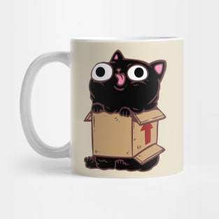 Cat In A Box Mug